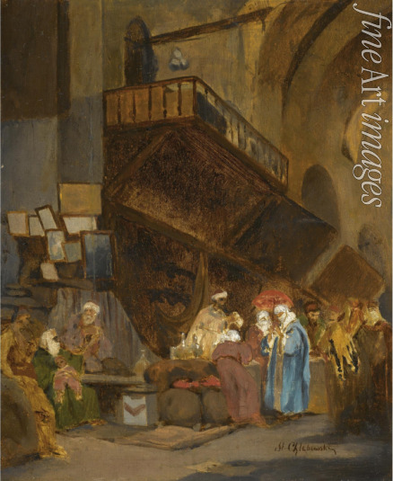 Khlebovsky Stanislav - Bazaar in Constantinople