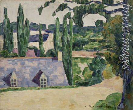 Bernard Émile - Landscape at Pont-Aven