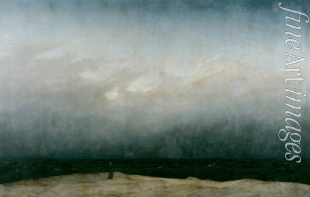 Friedrich Caspar David - Der Mönch am Meer