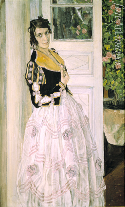 Golovin Alexander Yakovlevich - Spanish woman on a balcony