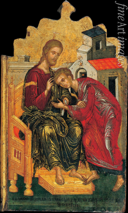 Ritzos Andreas - Christ giving the Benediction to John the Evangelist