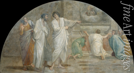 Carracci Annibale - Apparition of Saint Didacus above his sepulchre