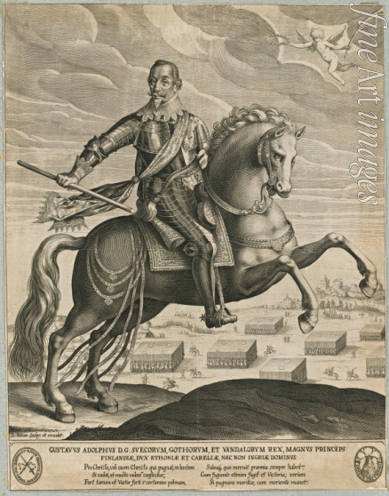 Kilian Lucas - Porträt von König Gustav II. Adolf von Schweden (1594-1632)