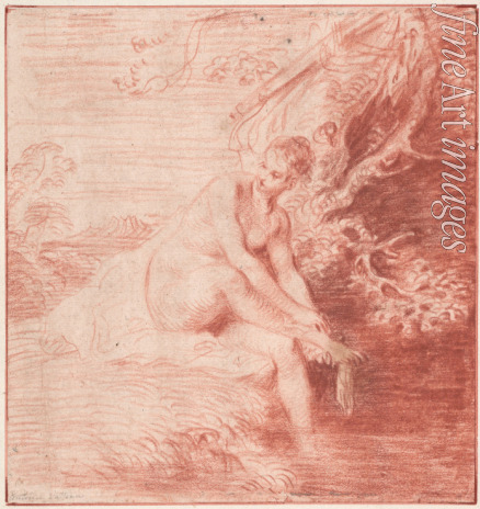 Watteau Jean Antoine - Das Bad der Diana
