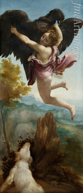 Correggio - Die Entführung des Ganymedes