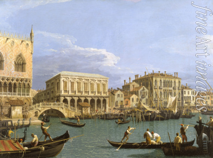 Canaletto - View of the Riva degli Schiavoni