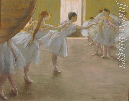 Degas Edgar - Ballettänzerinnen im Probesaal