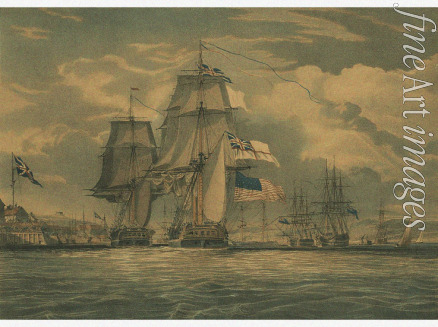 Schetly J. G. C. - HMS Shannon captures USS Chesapeake, 1 June 1813