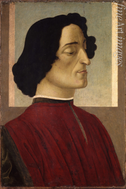 Botticelli Sandro - Portrait of Giuliano de' Medici (1453-1478)