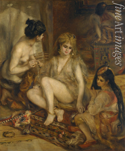 Renoir Pierre Auguste - Pariserinnen in algerischen Kleidern (Harem)