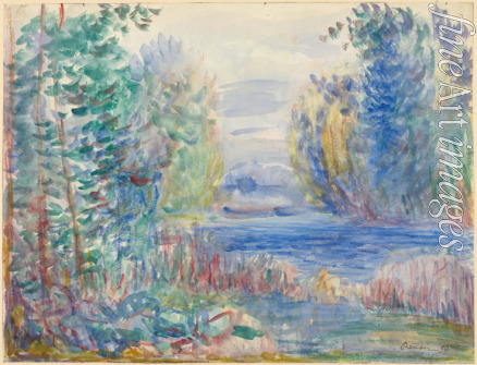 Renoir Pierre Auguste - River Landscape