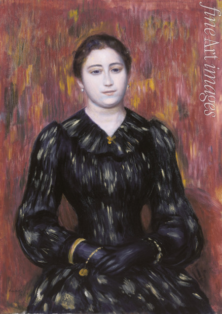 Renoir Pierre Auguste - Porträt von Mme. Paulin