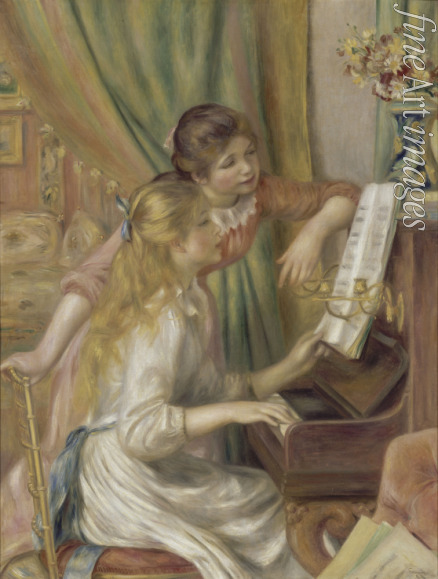 Renoir Pierre Auguste - Young Girls at the Piano