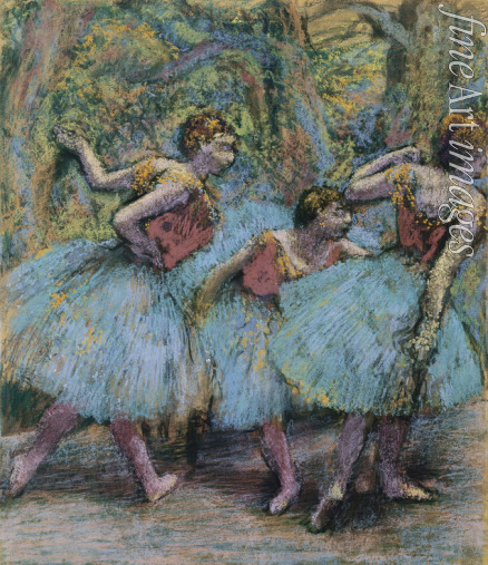 Degas Edgar - Three Dancers (Trois danseuses)