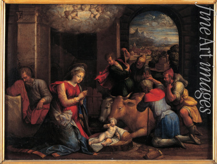 Garofalo Benvenuto Tisi da - The Adoration of the Shepherds