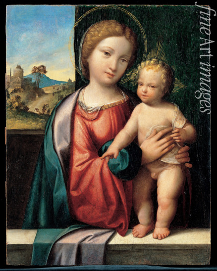 Garofalo Benvenuto Tisi da - Madonna with the Child