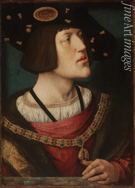 Orley Bernaert van - Porträt Kaiser Karl V., König von Spanien (1500-1558)