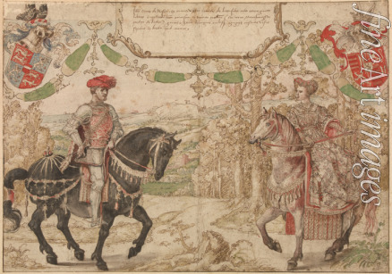Orley Bernaert van - Count Jan (Johann) IV of Nassau and His Wife Maria, Countess of Loon and Heinsberg