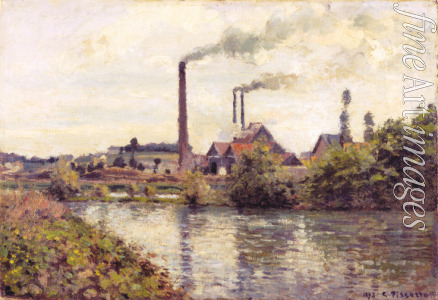 Pissarro Camille - Die Fabrik in Pontoise