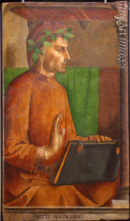 Berruguete Pedro - Porträt von Dante Alighieri (1265-1321)