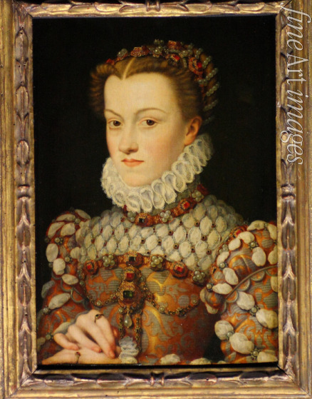 Clouet François - Erzherzogin Elisabeth von Österreich (1554–1592), Königin von Frankreich