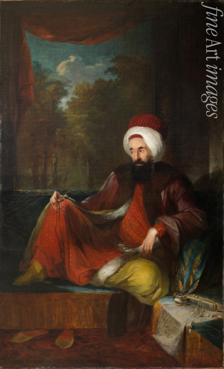 Breda Carl Frederik von - Portrait of Yusuf Agah Efendi (1744-1824)