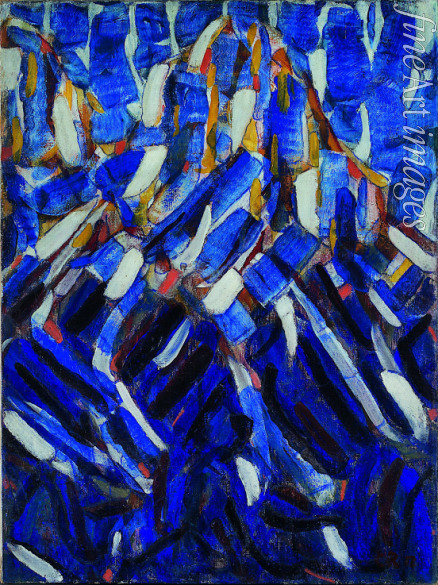 Rohlfs Christian - Abstraktion (Der blaue Berg)