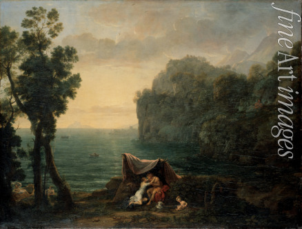 Lorrain Claude - Landschaft mit Akis und Galateia