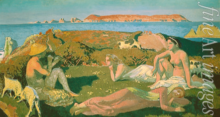Denis Maurice - The green Beach. Perros Guirec