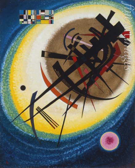 Kandinsky Wassily Vasilyevich - In the Bright Oval