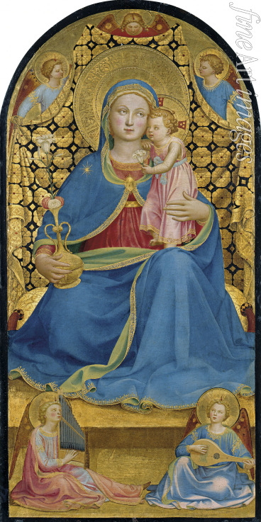 Angelico Fra Giovanni da Fiesole - Madonna der Demut (Madonna dell' Umilitá)