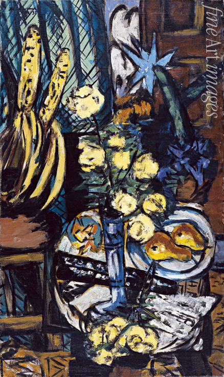 Beckmann Max - Still life with Yellow Roses
