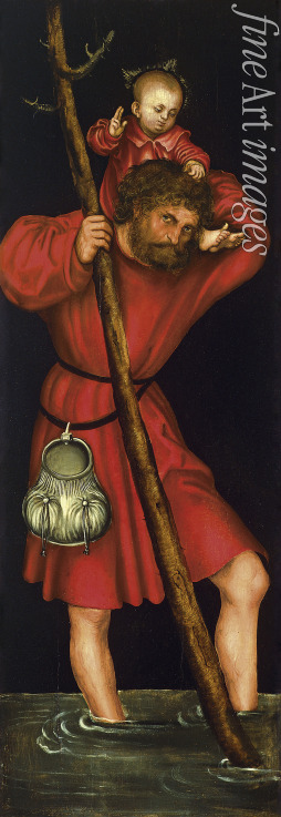 Cranach Lucas der Ältere - Heiliger Christophorus