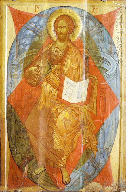 Rublev Andrei (School) - Christ in Majesty (Saviour of the World)