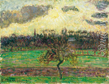 Pissarro Camille - Wiese in Èragny. Apfelbaum