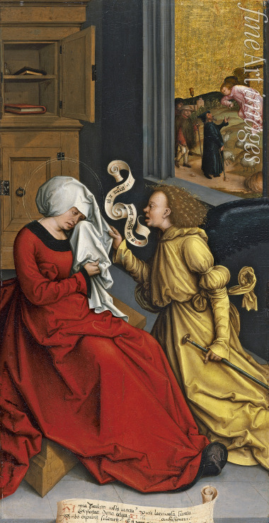Strigel Bernhard - The Annunciation to Saint Anne