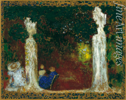 Vuillard Édouard - Unter den Bäumen