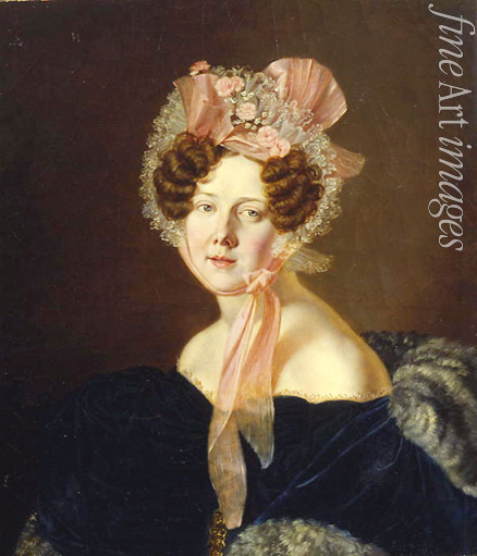 Lagrenée Anthelme François - Portrait of a Lady