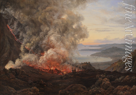 Dahl Johan Christian Clausen - Eruption of the Volcano Vesuvius