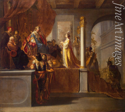 Knüpfer Nicolaes - Die Königin von Saba vor Salomo