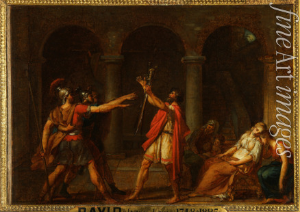 David Jacques Louis - The Oath of the Horatii (Study)