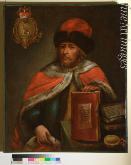 Unbekannter Künstler - Porträt von Fürst Wassili Wassiljewitsch Golizyn (1643-1714)