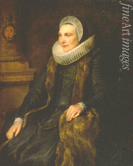 Dyck Sir Anthonis van - Porträt Maria Boschaert