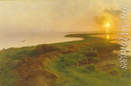 Brasen Hans Ole - Sunset in a lagoon