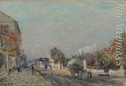 Sisley Alfred - Une rue à Marly