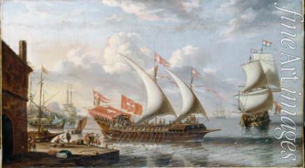 Castro Lorenzo - Galeere vor Malta