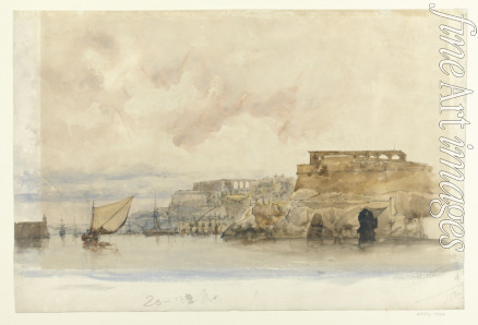 Holland James - View of Valetta, Malta