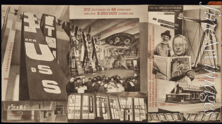 Lissitzky El - Union der Sozialistischen Sowjet-Republiken. Katalog des Sowjet-Pavillons auf der Internationalen Presse-Ausstellung, Köln