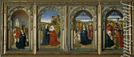 Bouts Dirk - Four scenes from the life of the Virgin