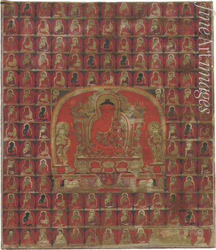 Tibetische Kultur - Amitabha Thangka